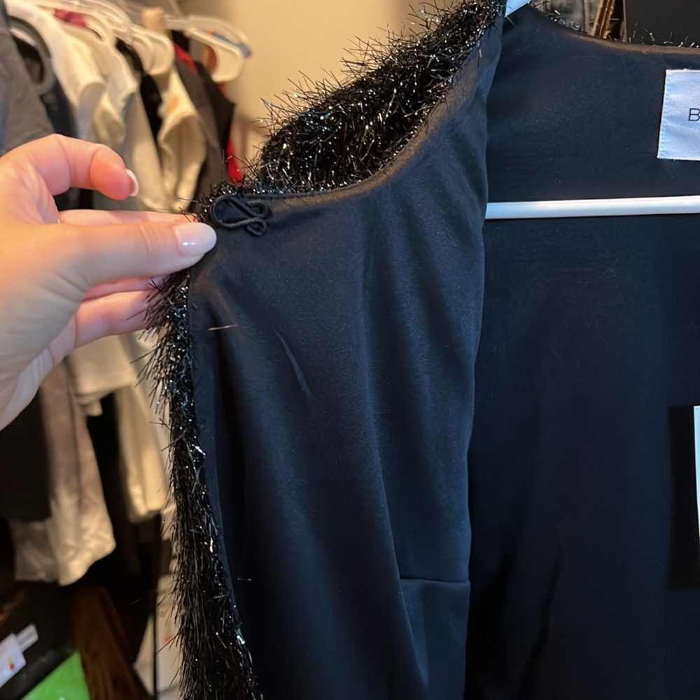 NWT BCBGeneration Sparkly Cropped Dressy Jacket - Picture 5 of 8
